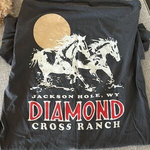 Diamond Cross Ranch | Gray | Large | like new